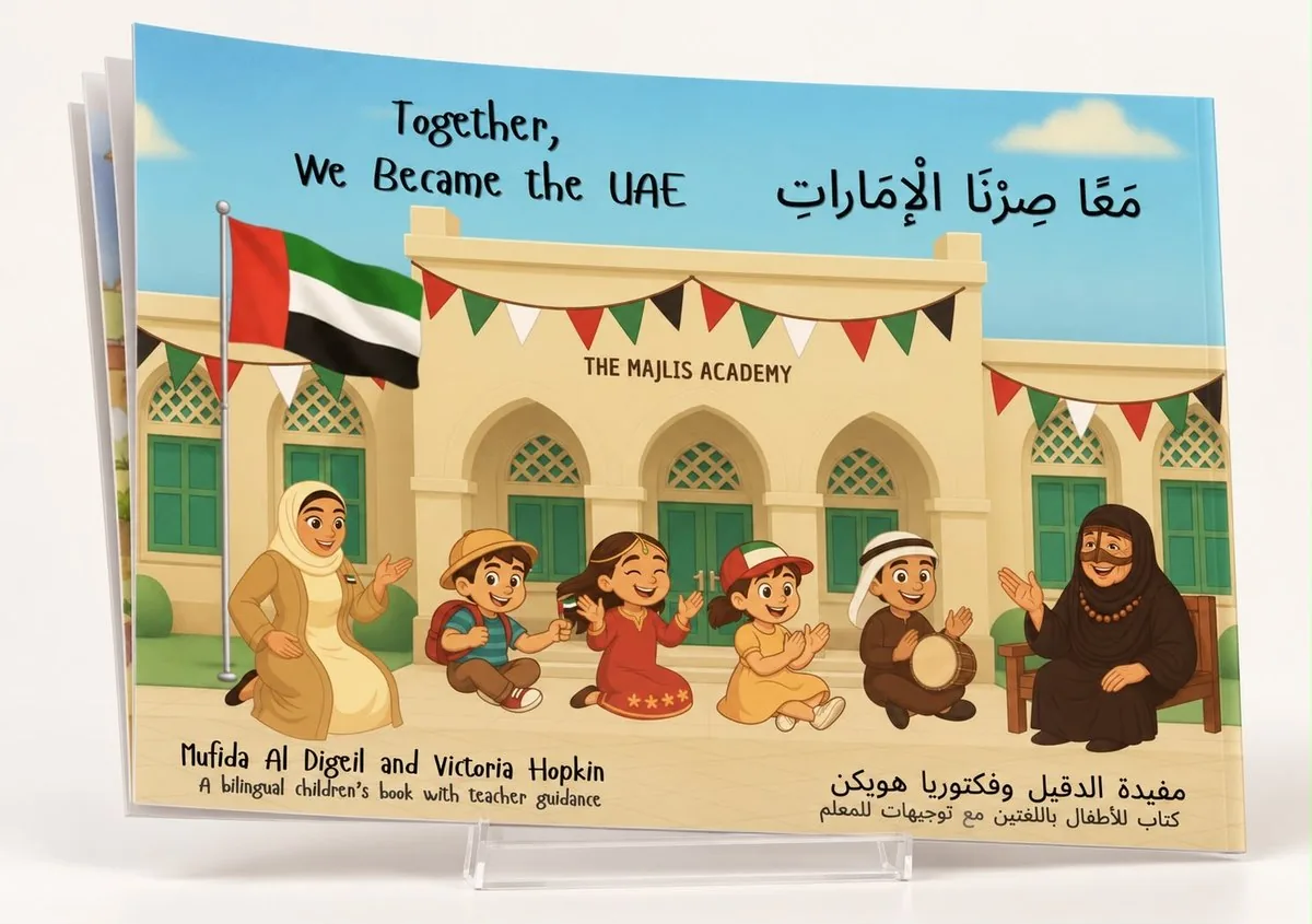 غلاف معاً أصبحنا الإمارات